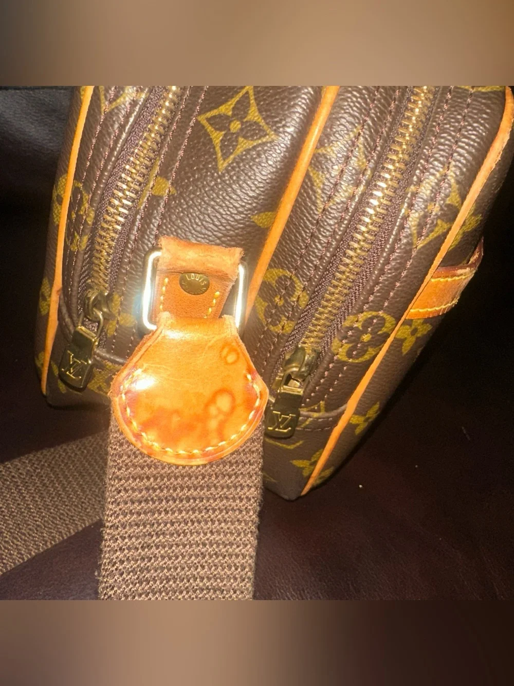 Louis Vuitton Monogram Reporter PM Crossbody Messenger Bag